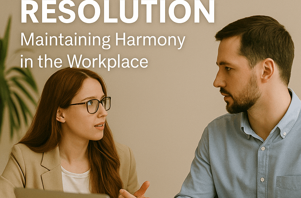 Conflict Resolution: Maintaining Harmony in the Workplace