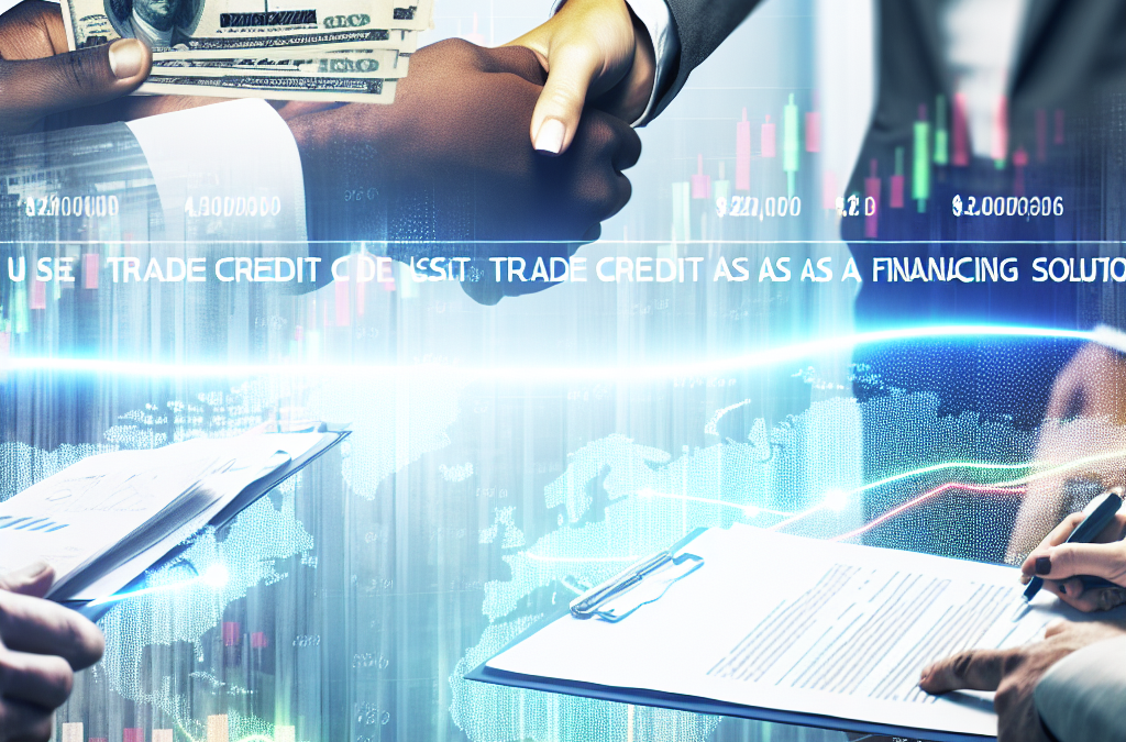 How to Use Trade Credit as a Financing Solution