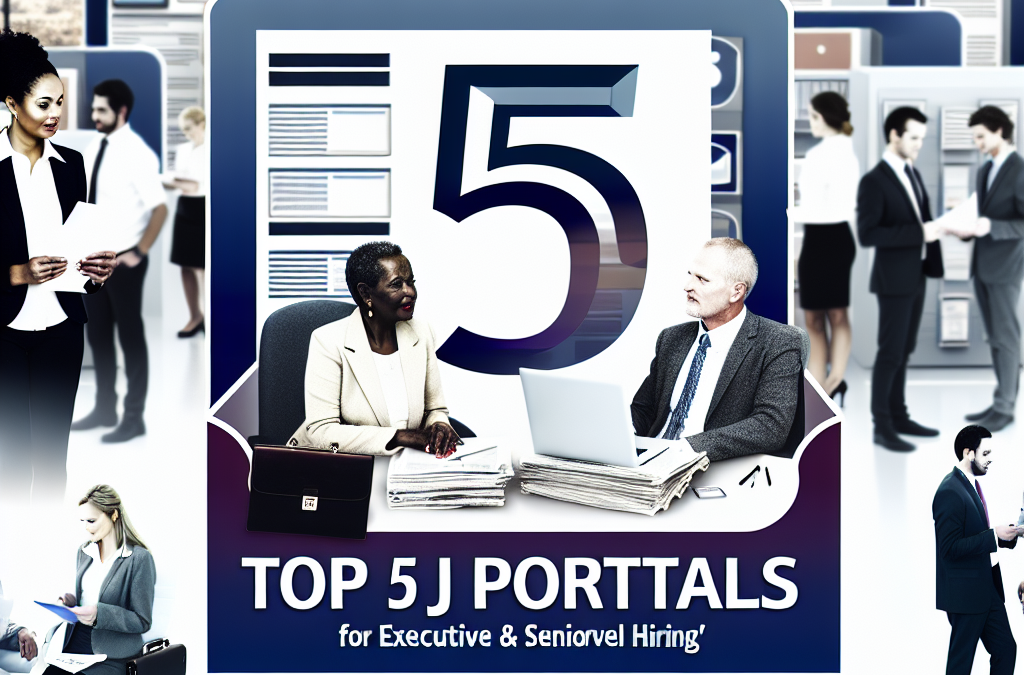 Top 5 Job Portals for Executive and Senior-Level Hiring