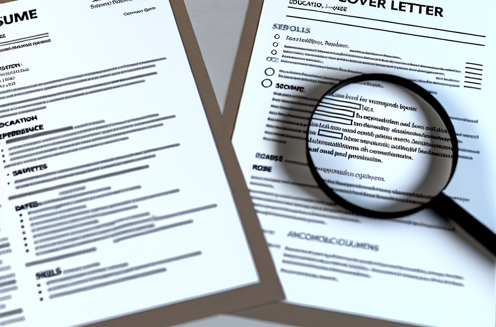 What to Look for in a Candidate’s Resume and Cover Letter