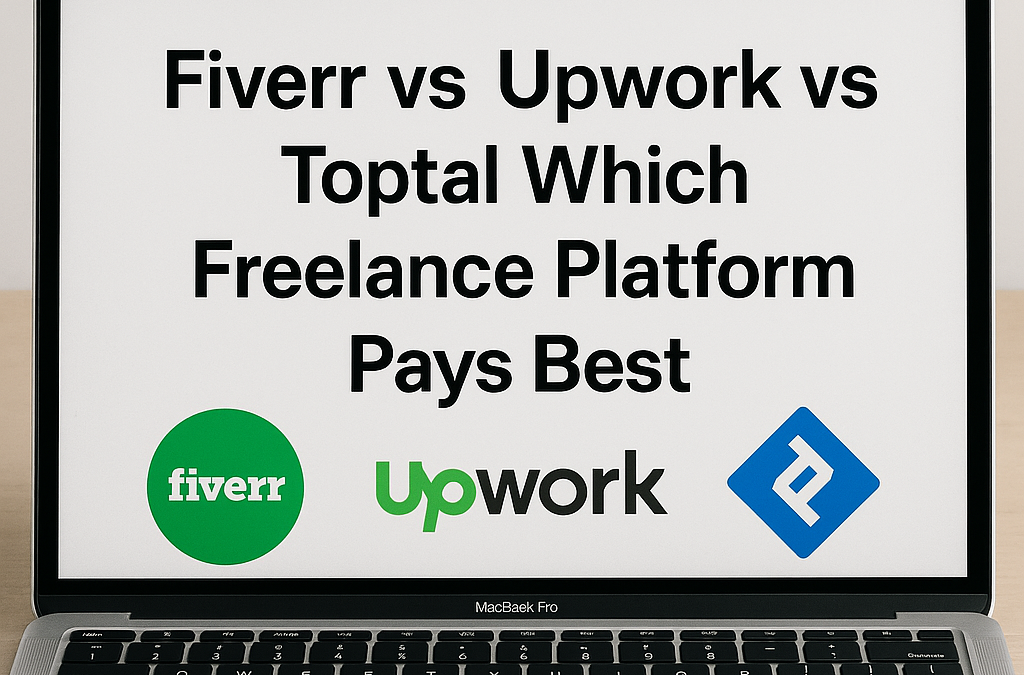 Fiverr vs Upwork vs Toptal Which Freelance Platform Pays Best