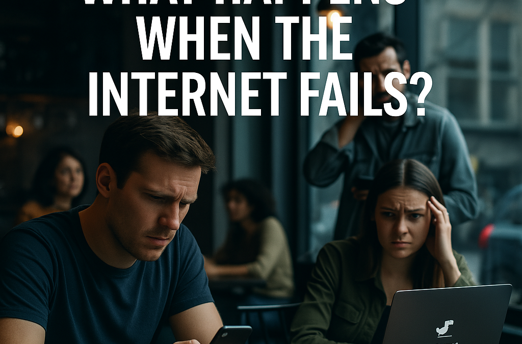 Are We Too Dependent on Tech What Happens if the Internet Fails
