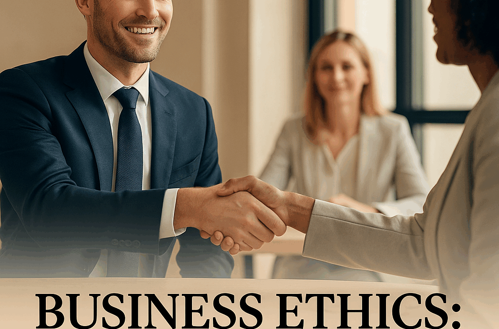 Business Ethics: Fostering Trust and Integrity