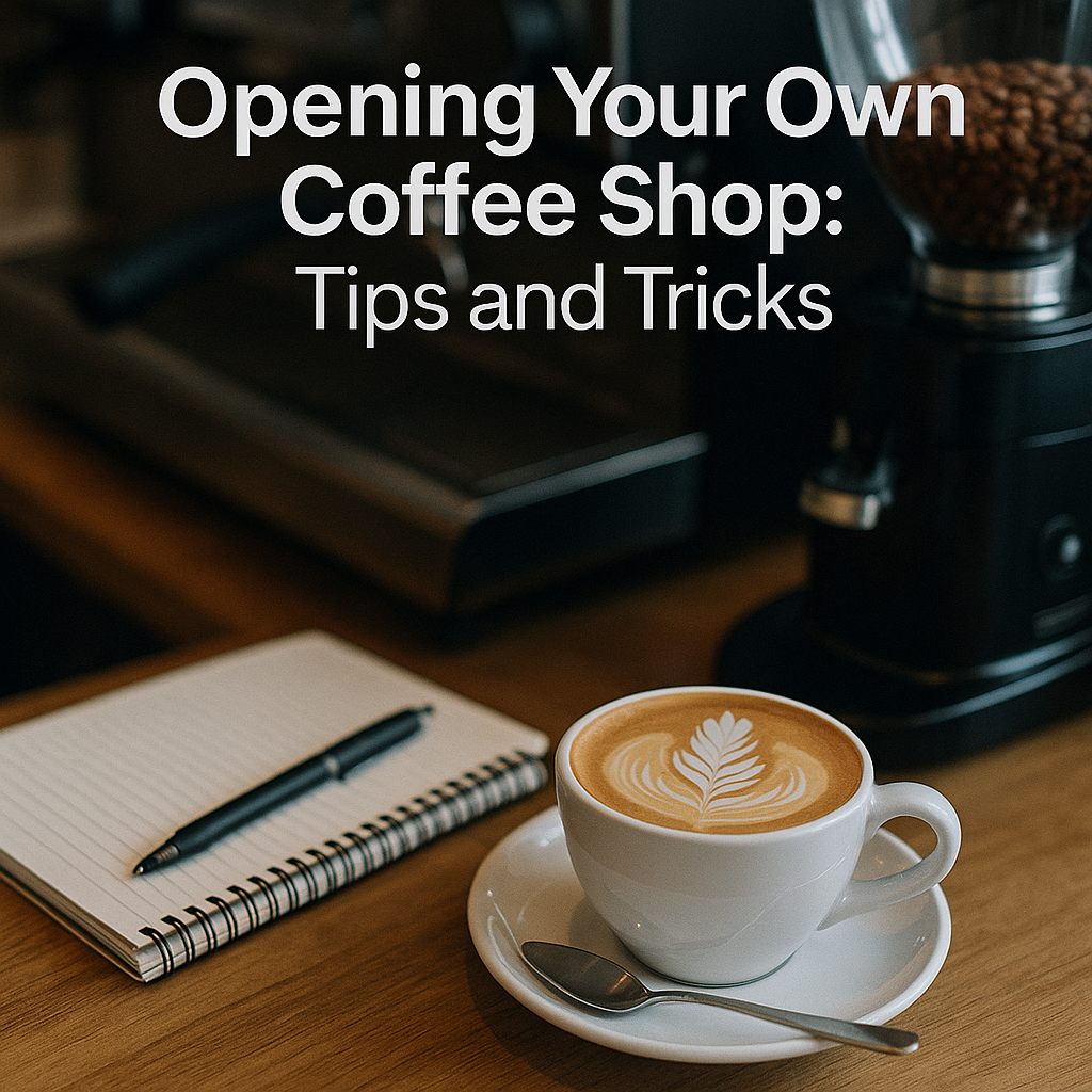 Opening Your Own Coffee Shop: Tips and Tricks Opening Your Own Coffee Shop: Tips and Tricks