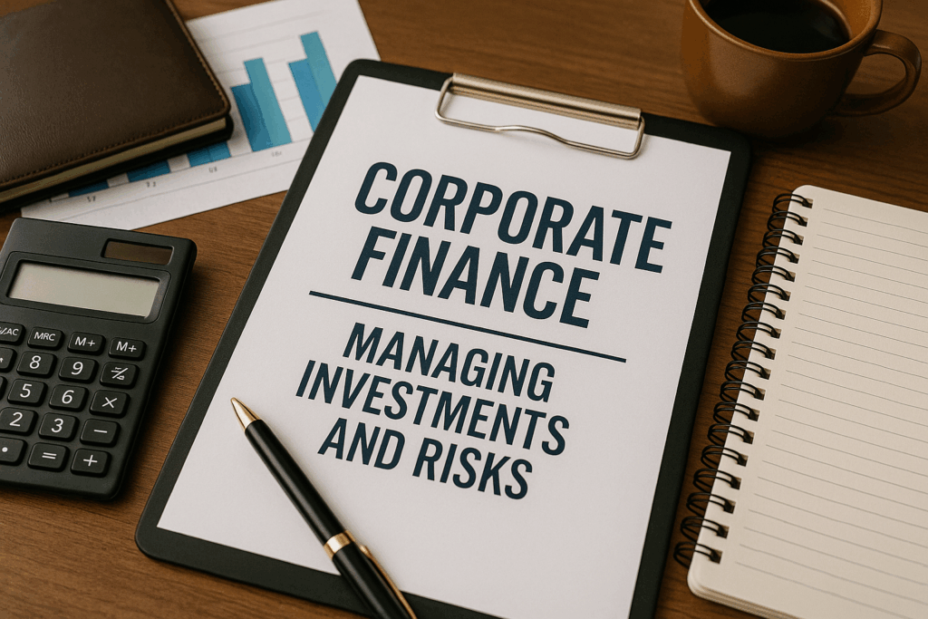 Corporate Finance Managing Investments and Risks Corporate Finance: Managing Investments and Risks