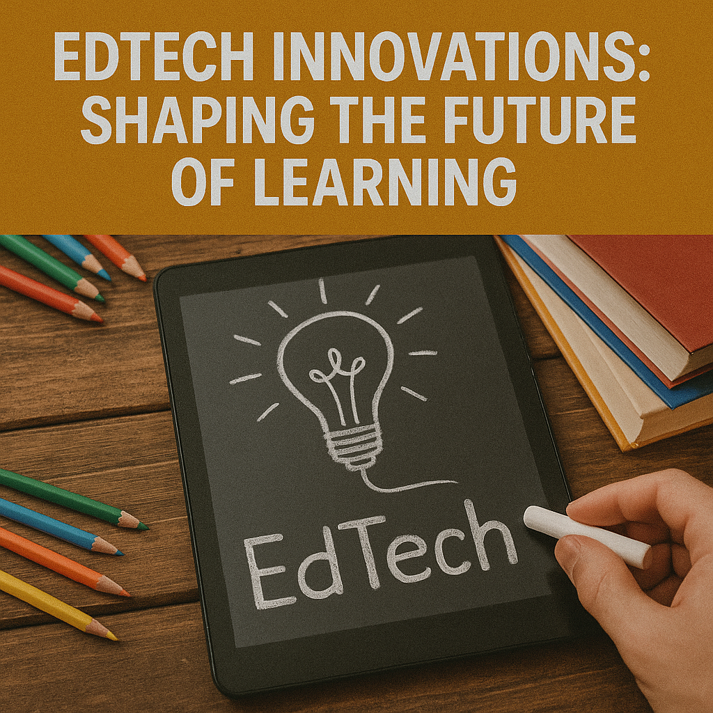 EdTech Innovations: Shaping the Future of Learning