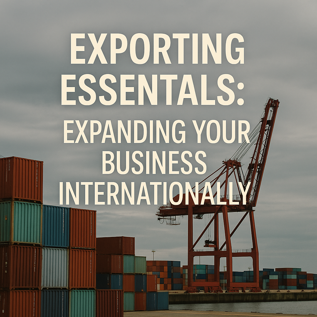 Exporting Essentials Expanding Your Business Internationally Exporting Essentials: Expanding Your Business Internationally