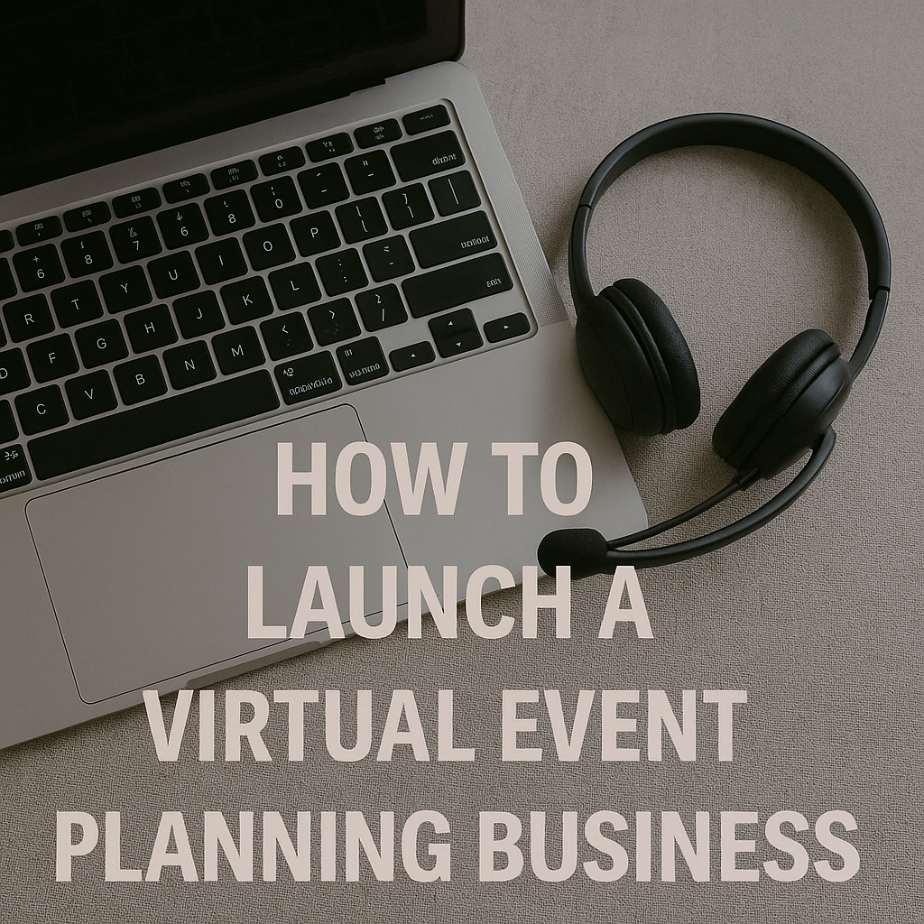 How to Launch a Virtual Event Planning Business