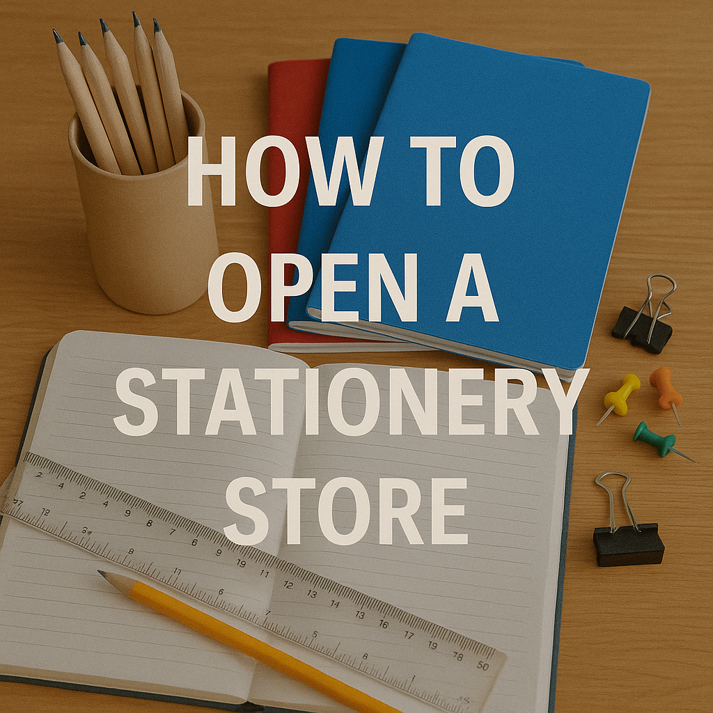 How to Open a Stationery Store