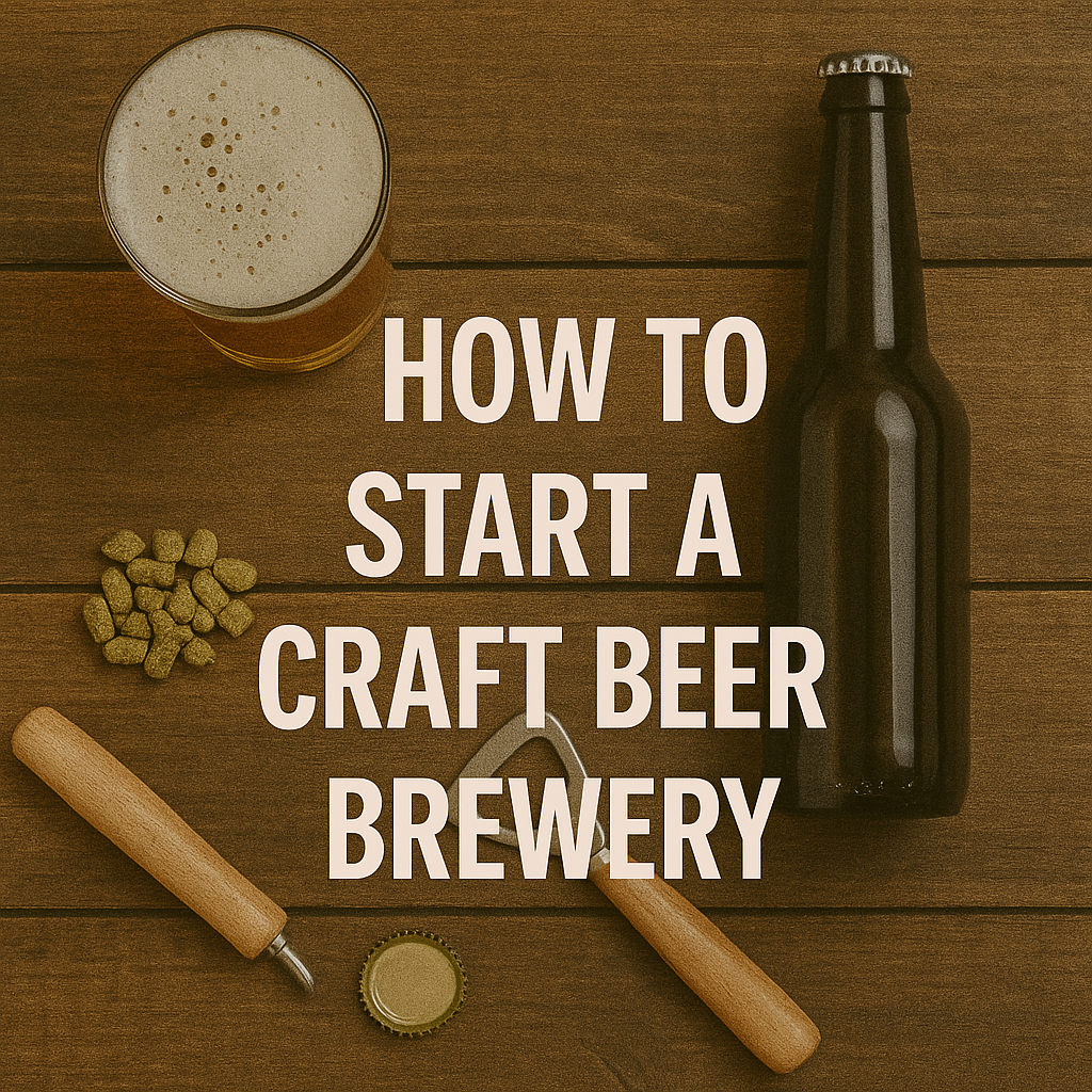 How to Start a Craft Beer Brewery