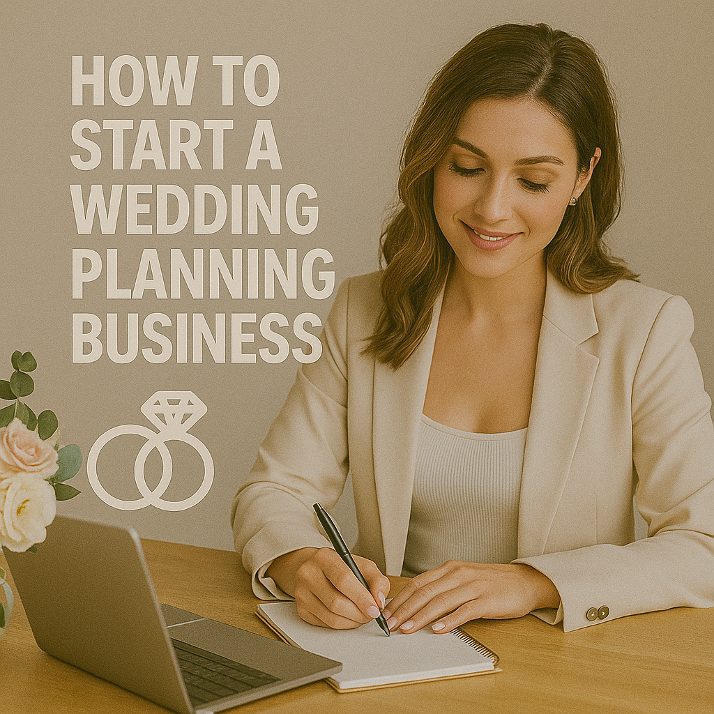 How to Start a Wedding Planning Business