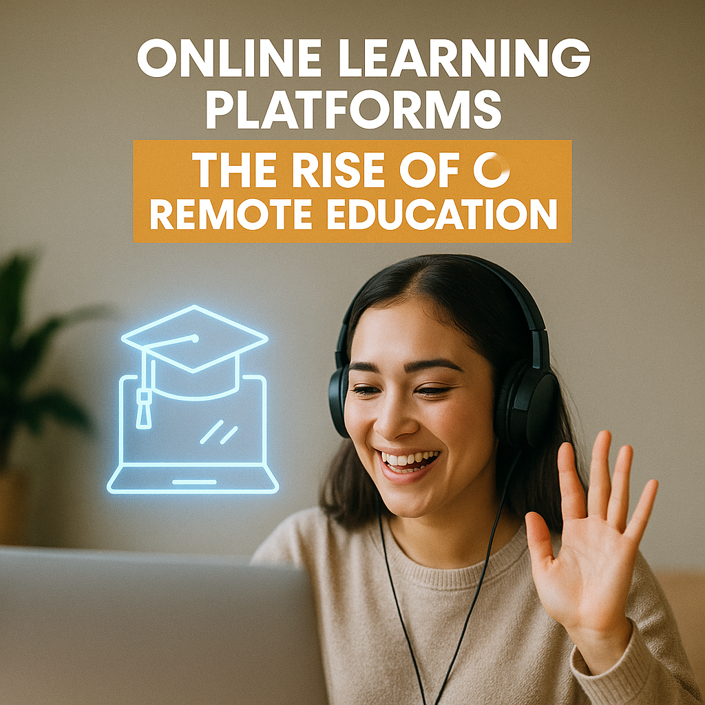 Online Learning Platforms: The Rise of Remote Education