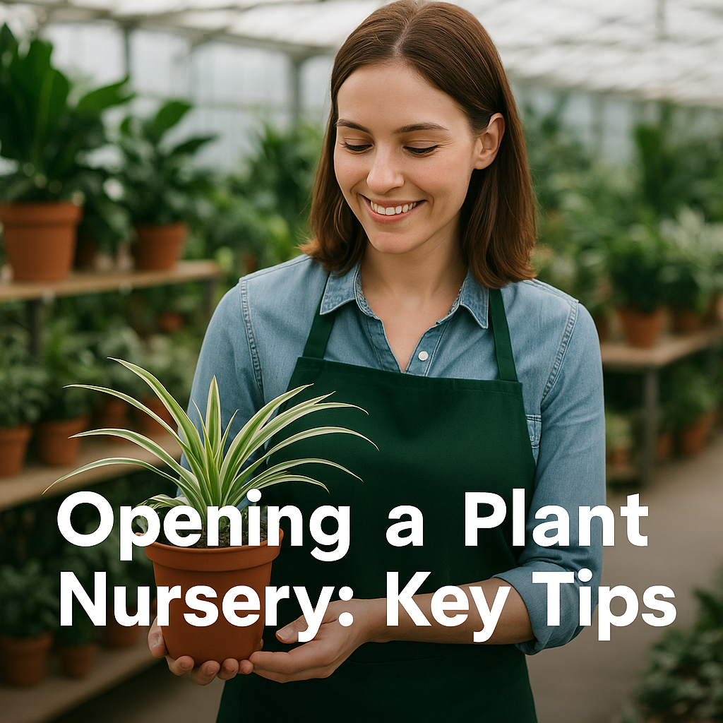 Opening a Plant Nursery: Key Tips