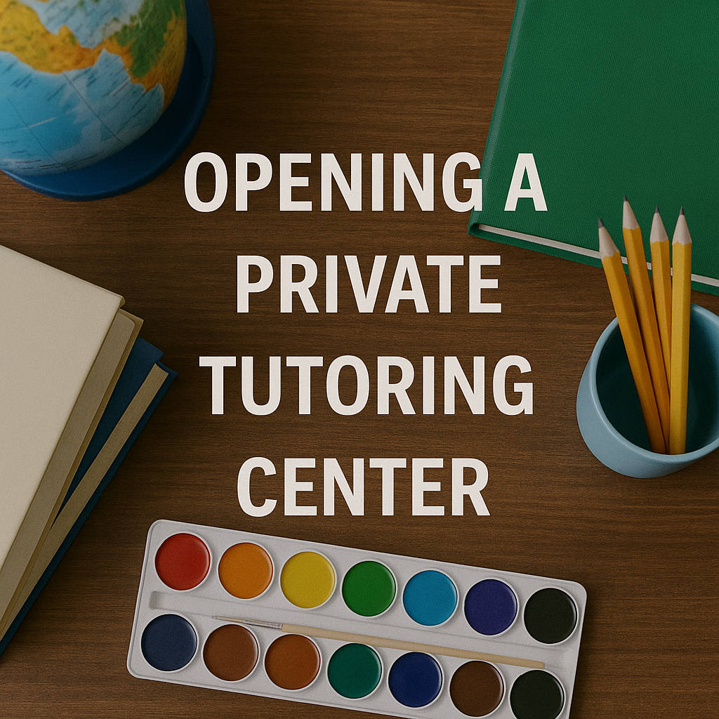 Opening a Private Tutoring Center
