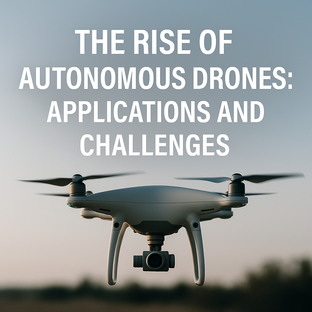 The Rise of Autonomous Drones: Applications and Challenges