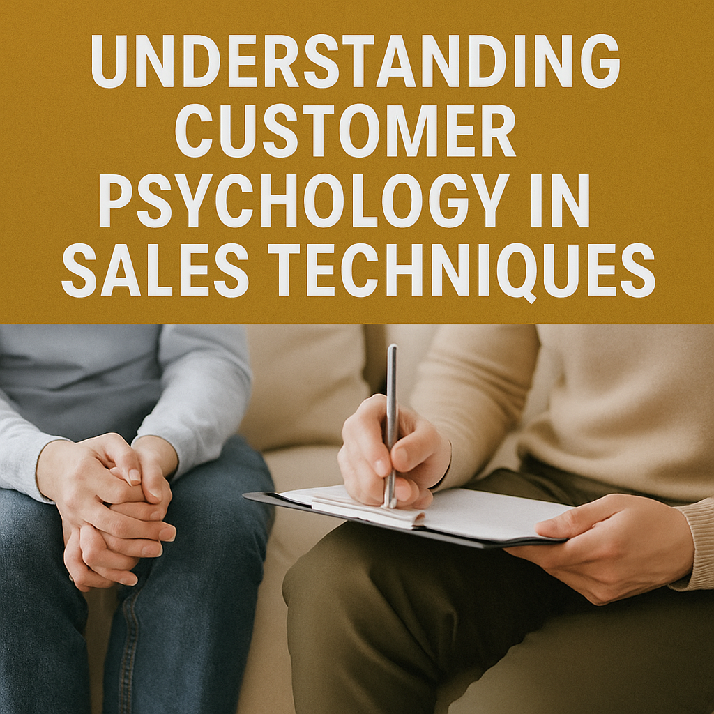 Understanding Customer Psychology in Sales Techniques