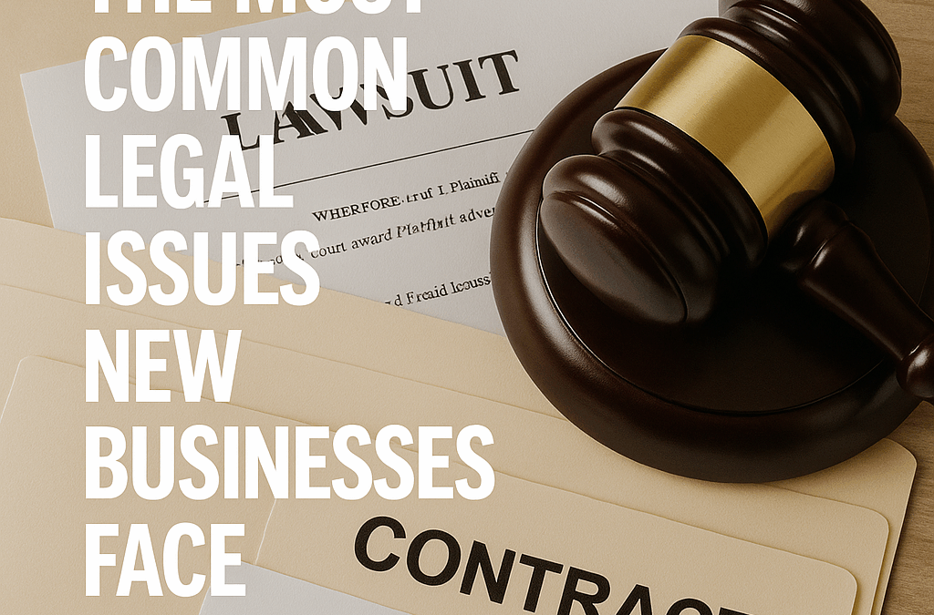 The Most Common Legal Issues New Businesses Face