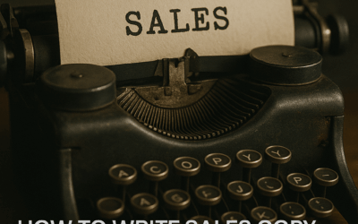 How to Write Sales Copy That Actually Sells
