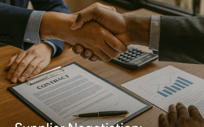 Supplier Negotiation: How to Get the Best Deals for Your Business