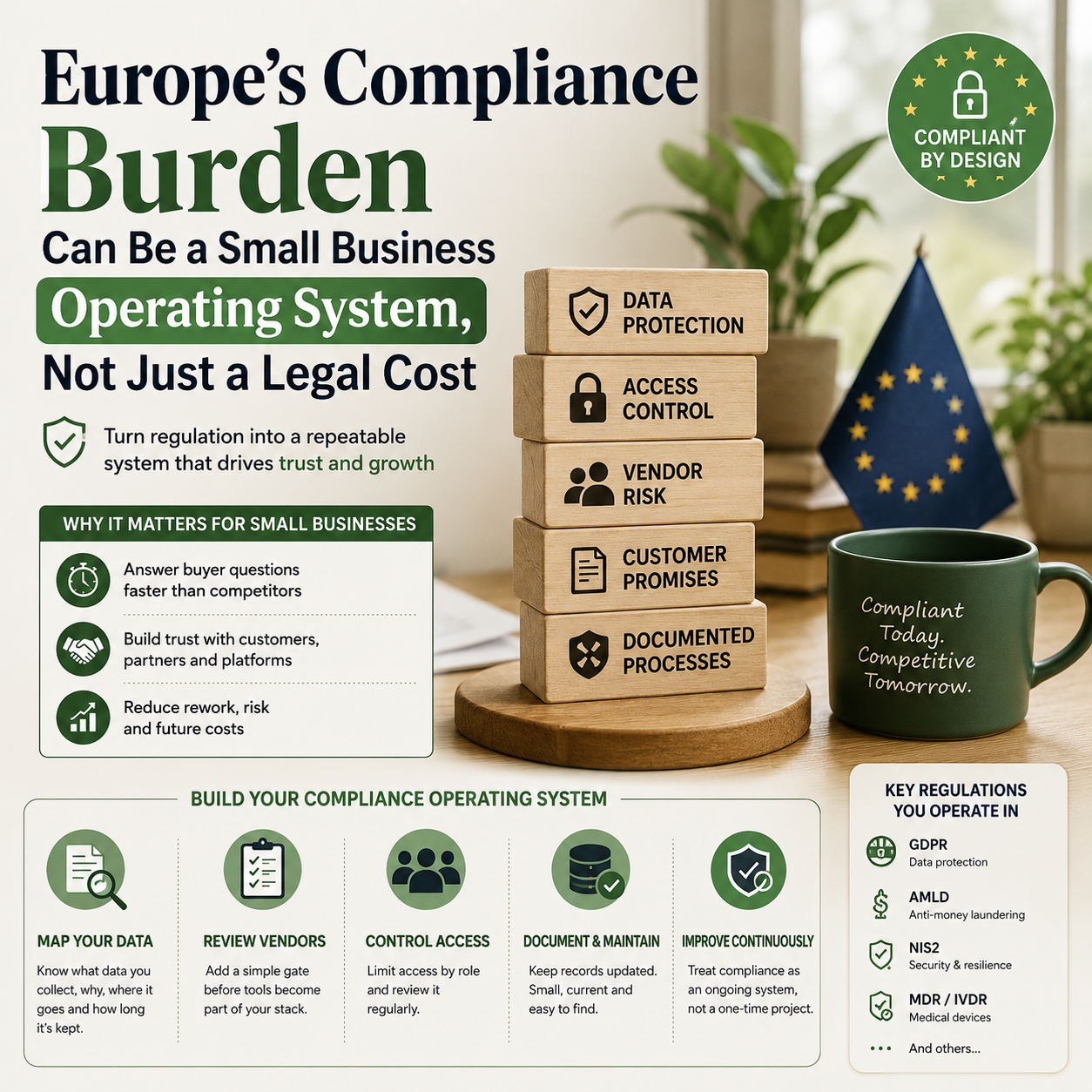 Europe’s Compliance Burden Can Be a Small Business Operating System, Not Just a Legal Cost