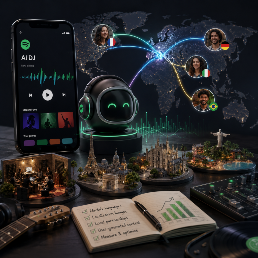 How Spotify’s AI DJ Expands Market Opportunities for Small Music Brands