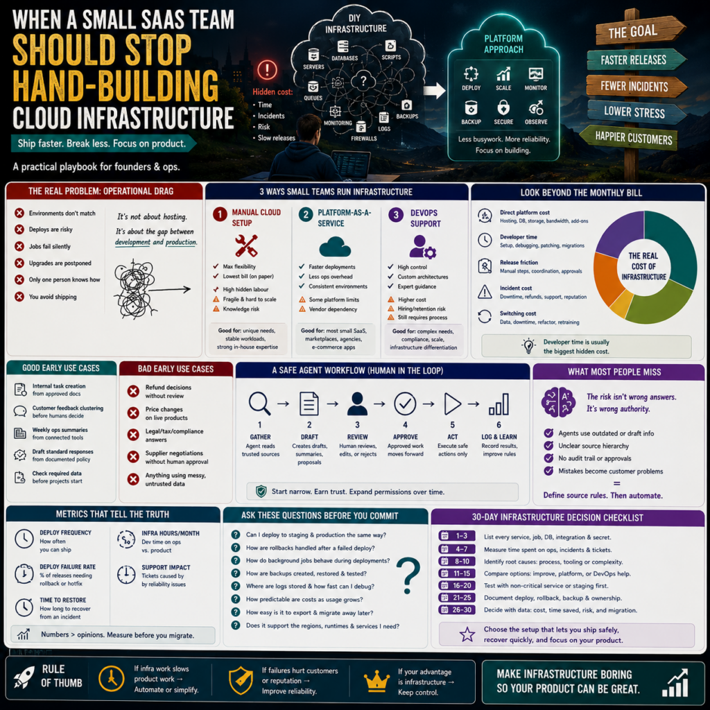When a Small SaaS Team Should Stop Hand-Building Cloud Infrastructure