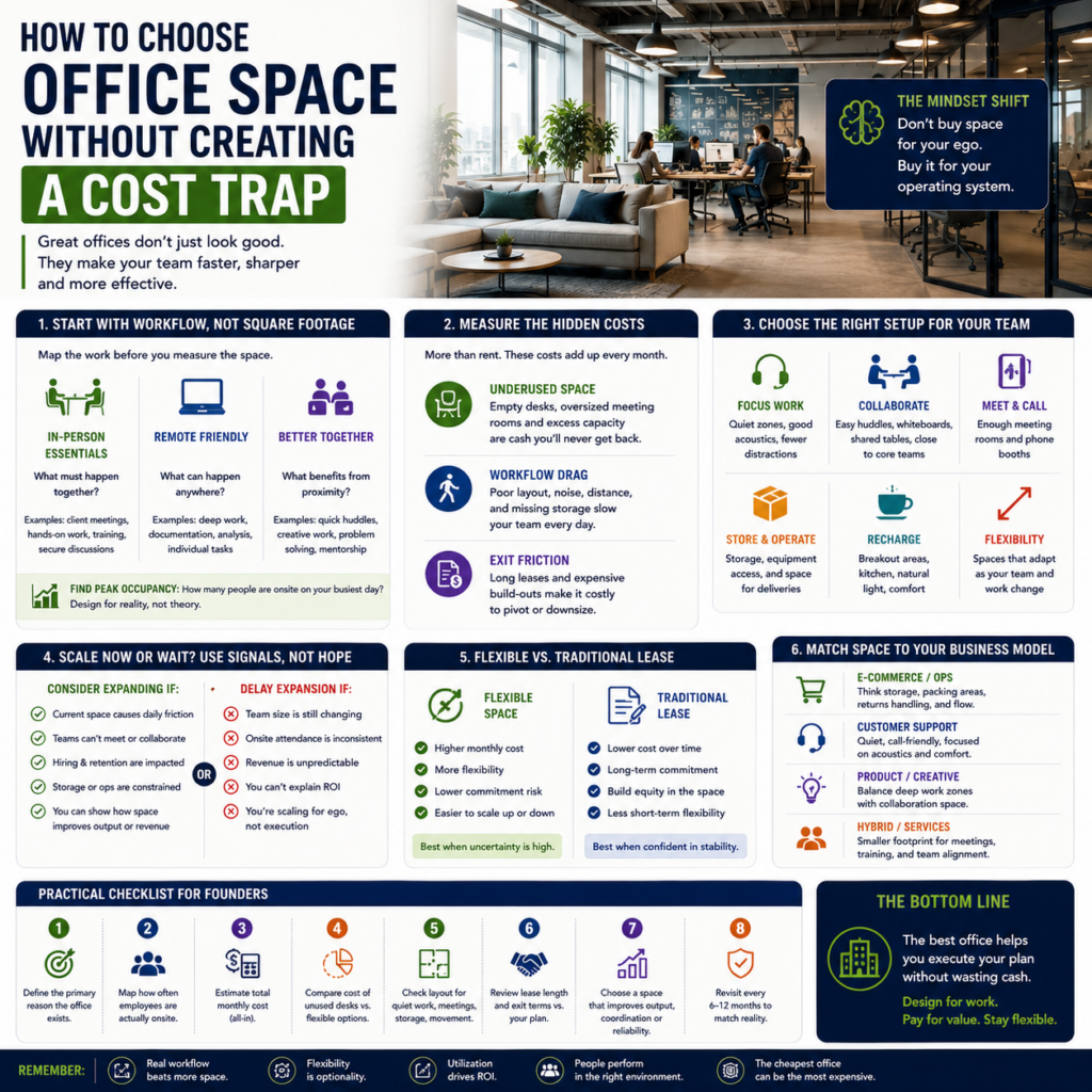 How to Choose Office Space Without Creating a Cost Trap
