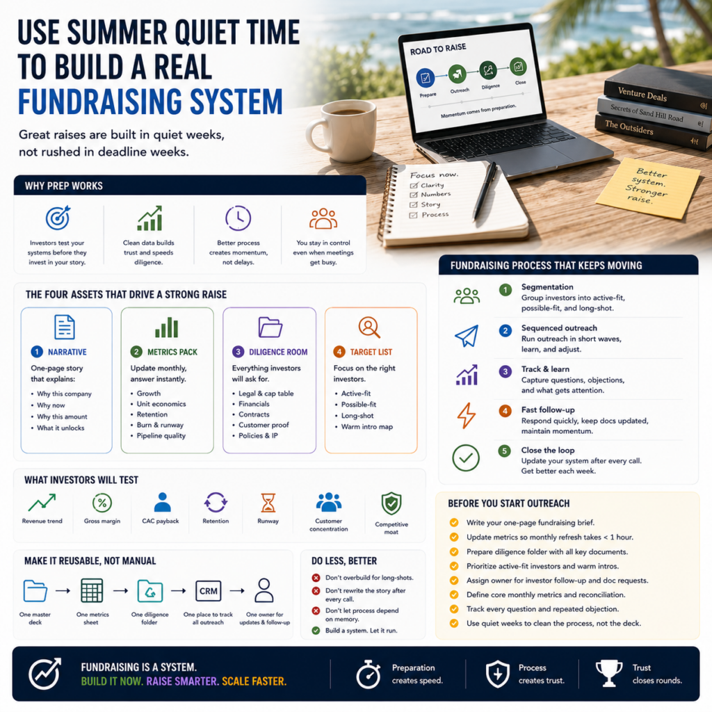 How to Use Summer Quiet Time to Build a Real Fundraising System How to Use Summer Quiet Time to Build a Real Fundraising System