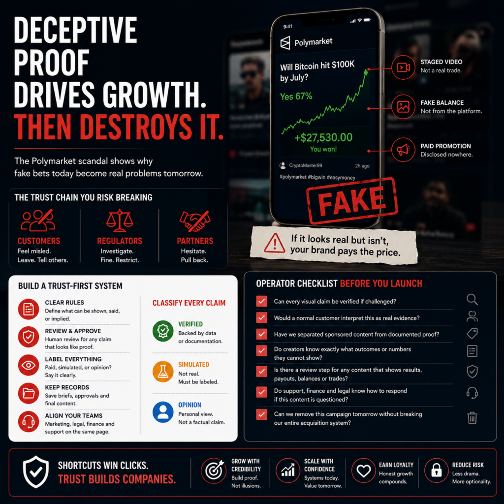 The Polymarket deception story is a warning for founders selling trust online The Polymarket deception story is a warning for founders selling trust online