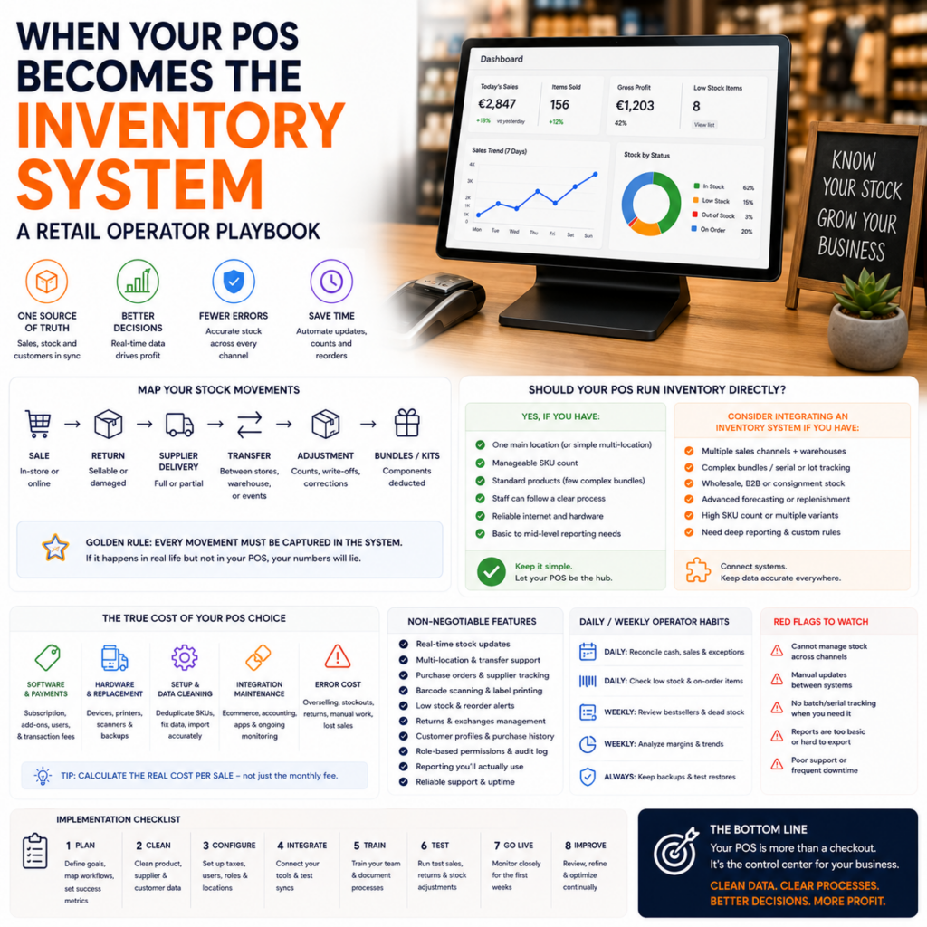When Your POS Becomes the Inventory System A Retail Operator Playbook When Your POS Becomes the Inventory System: A Retail Operator Playbook