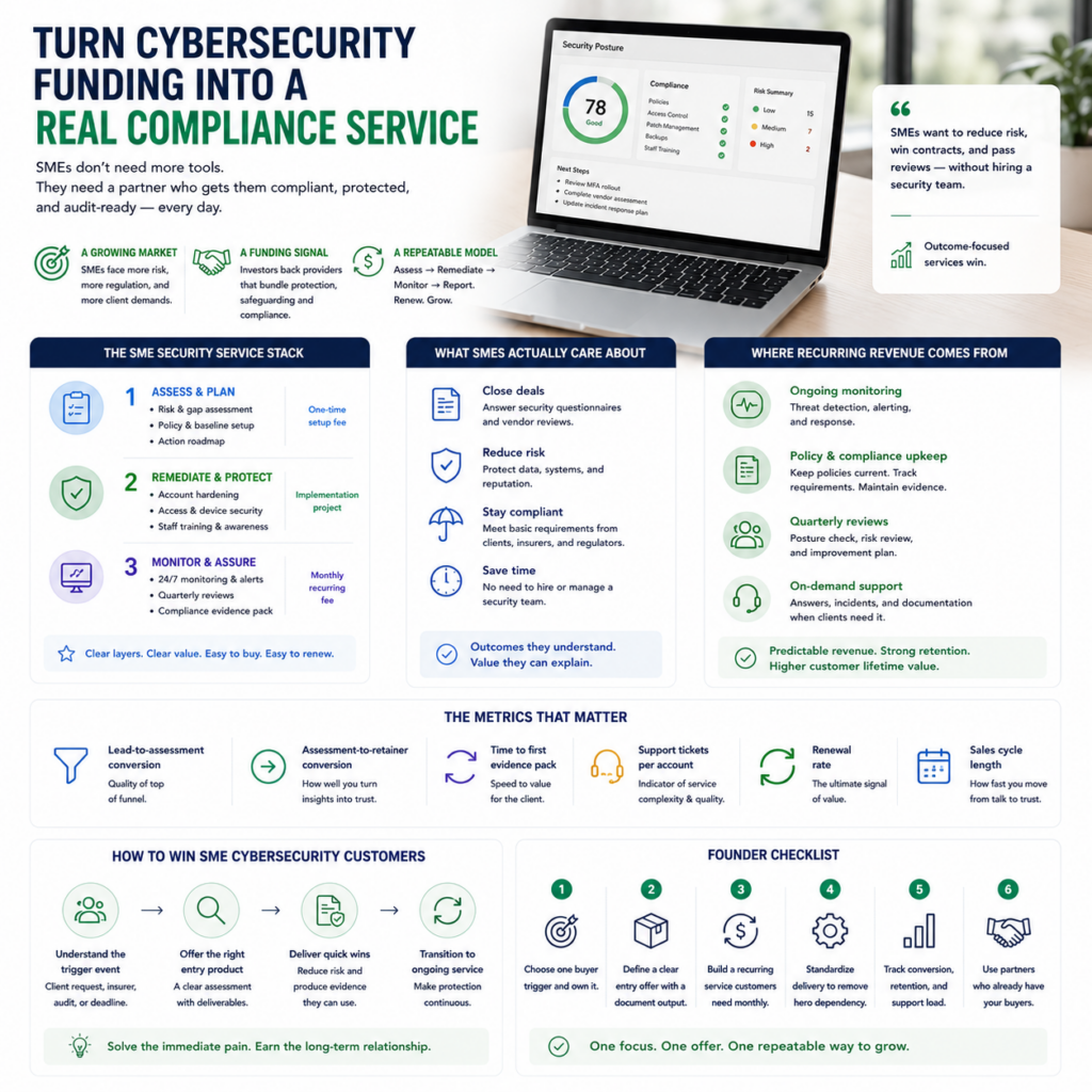 How SMEs Can Turn New Cybersecurity Funding Into a Real Compliance Service How SMEs Can Turn New Cybersecurity Funding Into a Real Compliance Service