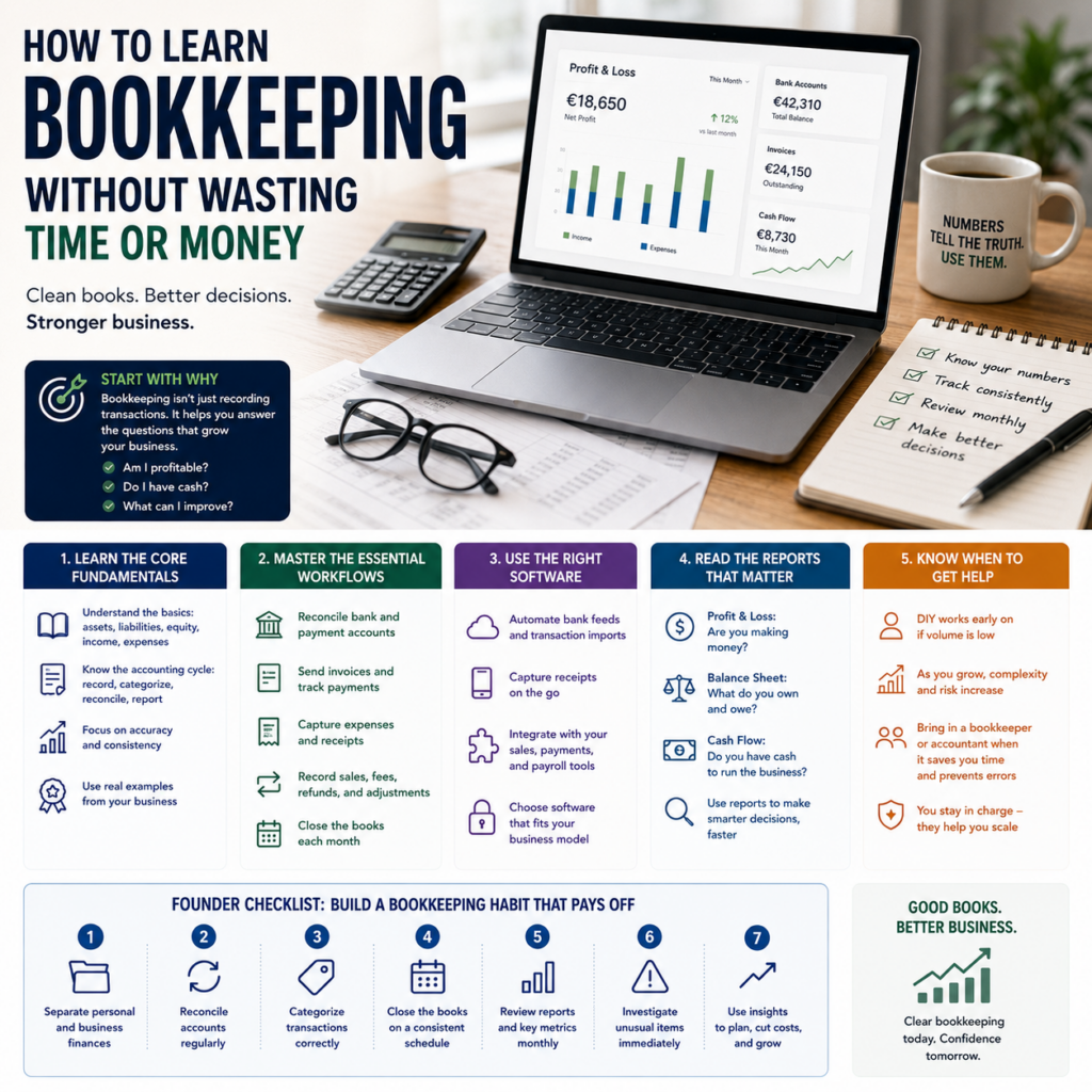 How to Learn Bookkeeping Without Wasting Time or Money How to Learn Bookkeeping Without Wasting Time or Money