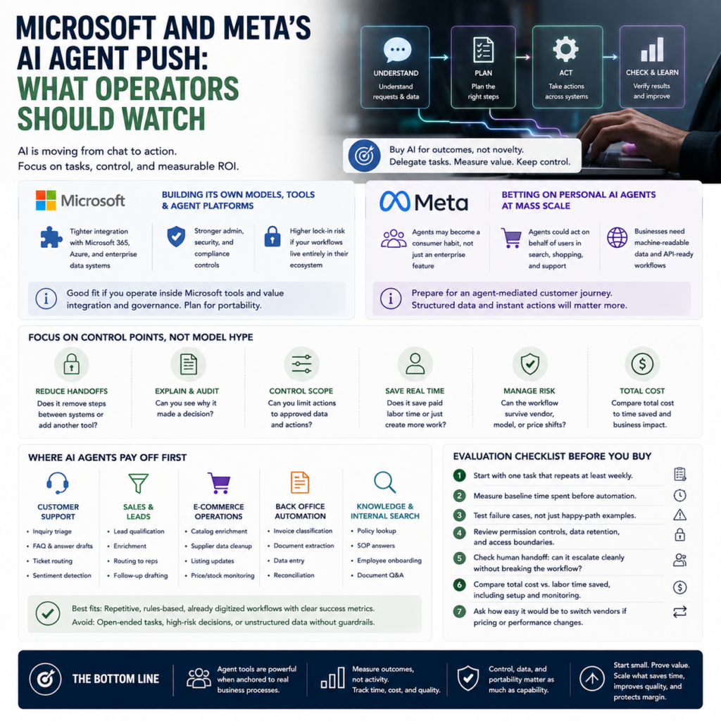 Microsoft and Meta’s AI Agent Push What Operators Should Watch Microsoft and Meta’s AI Agent Push: What Operators Should Watch