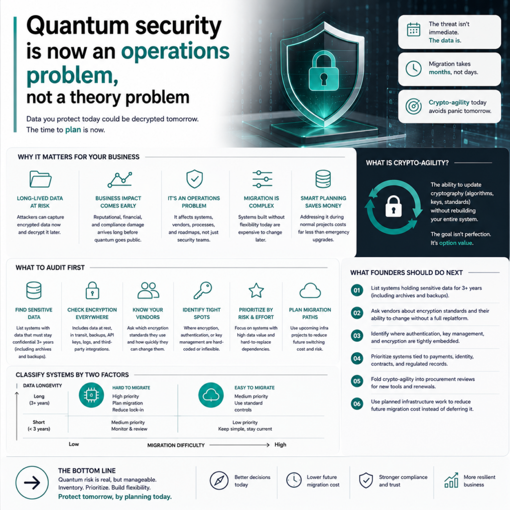 Quantum security is now an operations problem, not a theory problem Quantum security is now an operations problem, not a theory problem