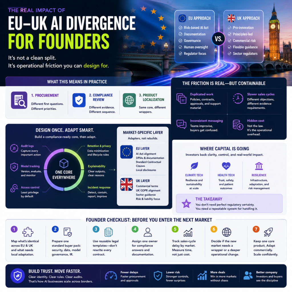 What EU-UK AI divergence really means for founders What EU-UK AI divergence really means for founders