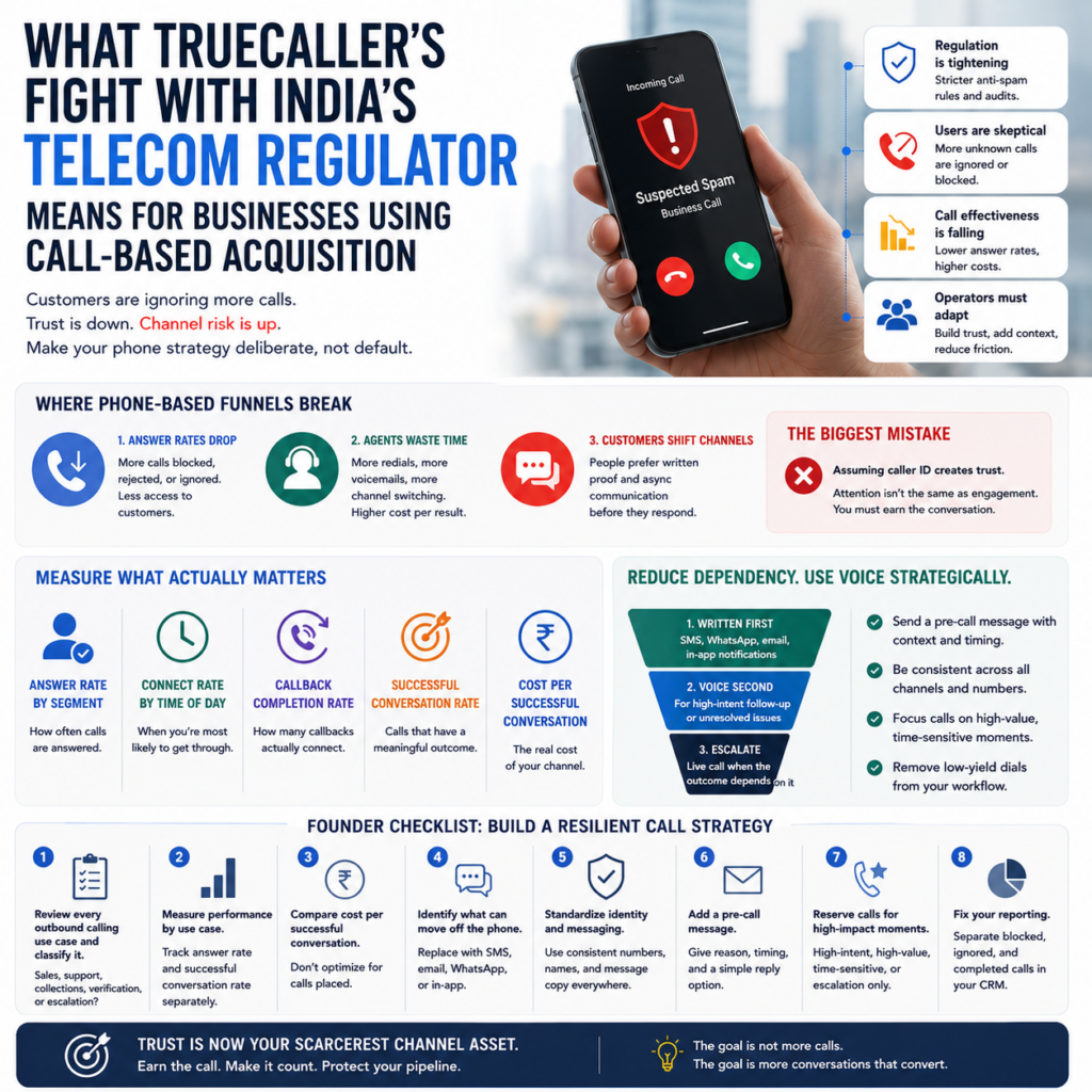 What Truecaller’s fight with India’s telecom regulator means for businesses using call-based acquisition