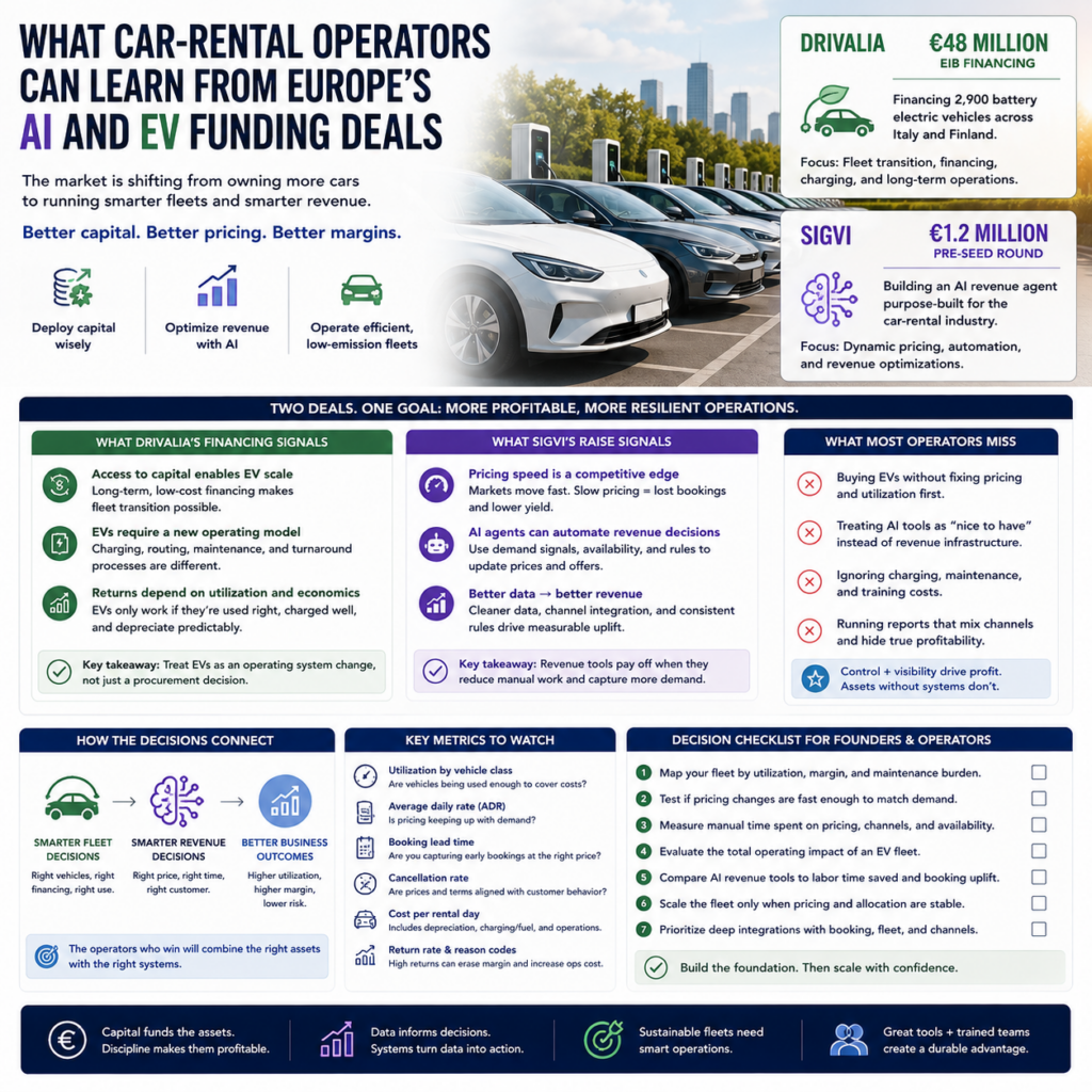 What car-rental operators can learn from Europe’s AI and EV funding deals What car-rental operators can learn from Europe’s AI and EV funding deals