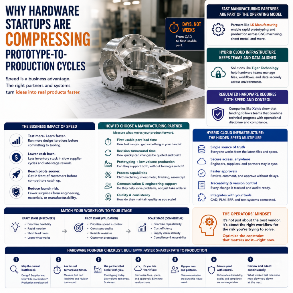 Why hardware startups are compressing prototype-to-production cycles