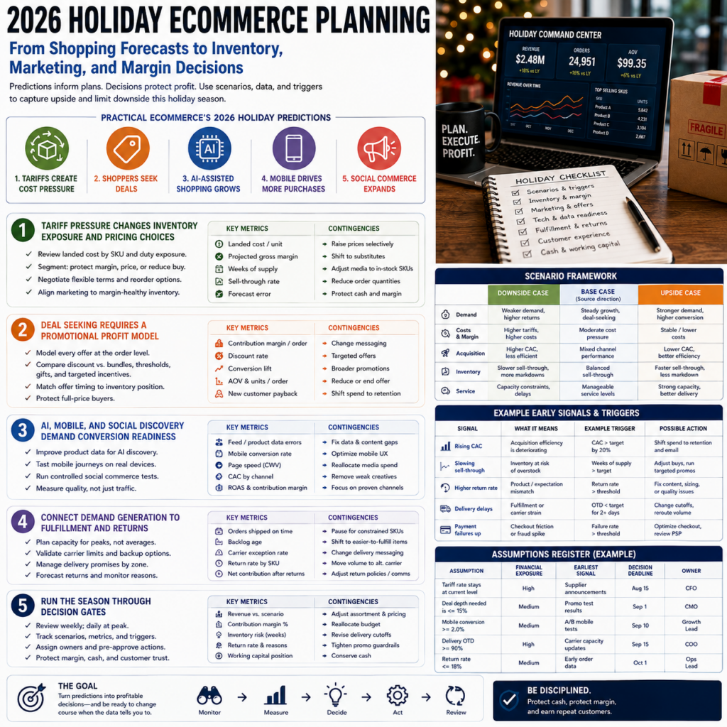 2026 Holiday Ecommerce Planning From Shopping Forecasts to Inventory, Marketing, and Margin Decisions 2026 Holiday Ecommerce Planning: From Shopping Forecasts to Inventory, Marketing, and Margin Decisions