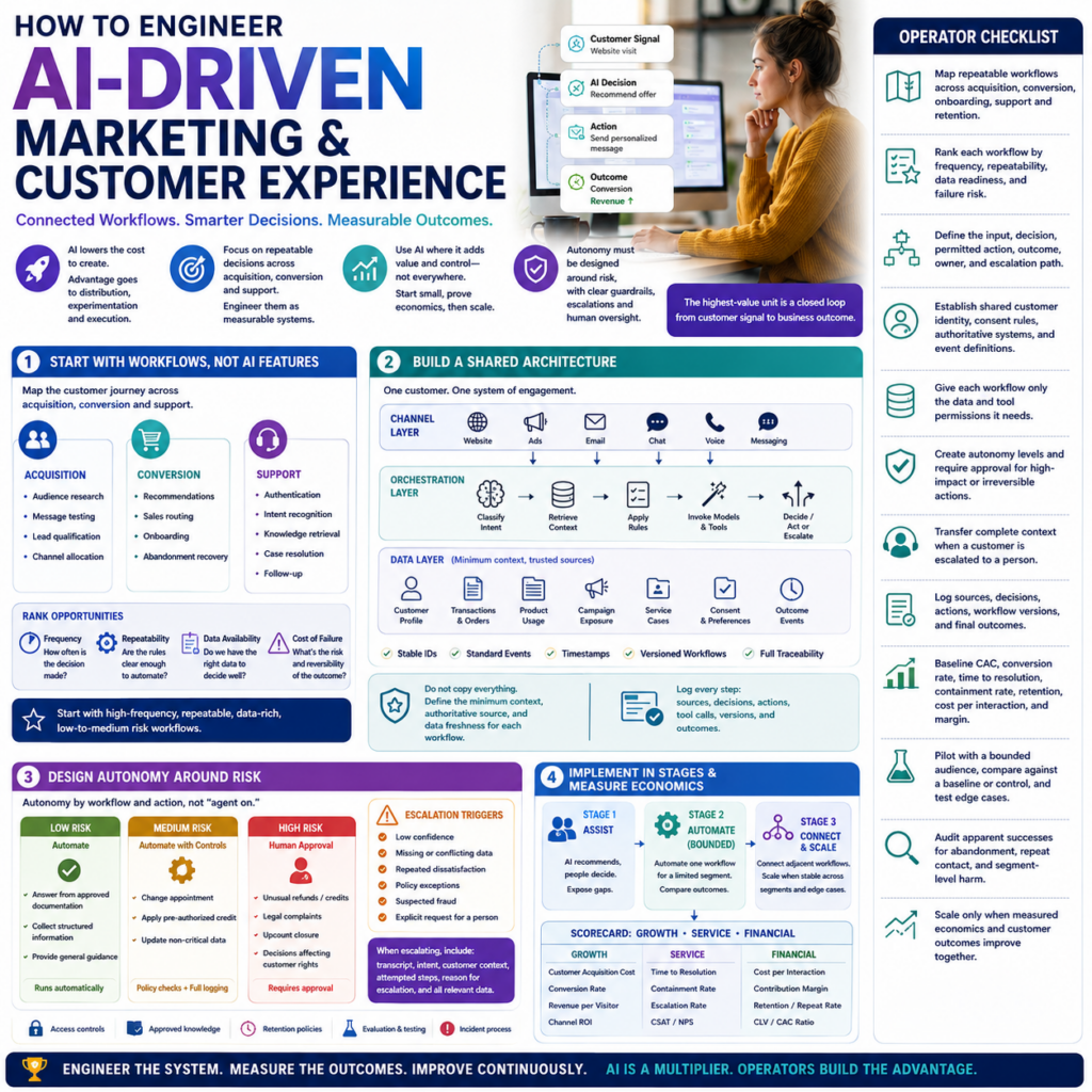 How to Engineer AI-Driven Marketing and Customer Experience How to Engineer AI-Driven Marketing and Customer Experience