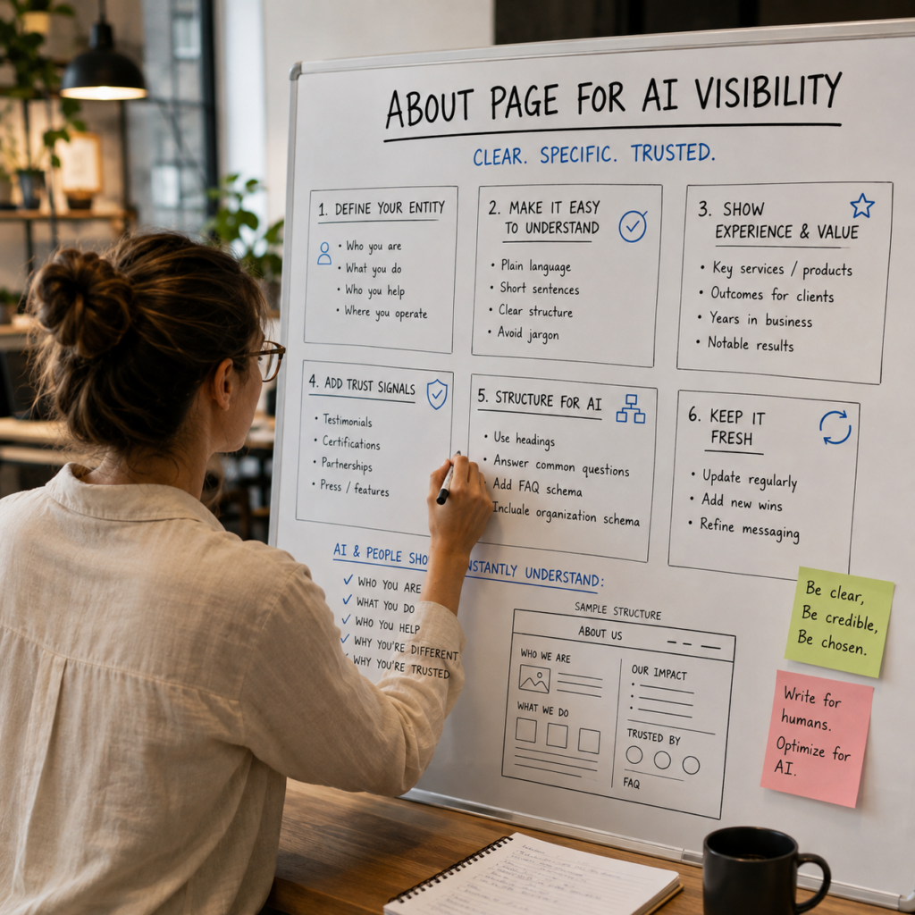 How to Rebuild Your About Page for Visibility in AI-Driven Search How to Rebuild Your About Page for Visibility in AI-Driven Search