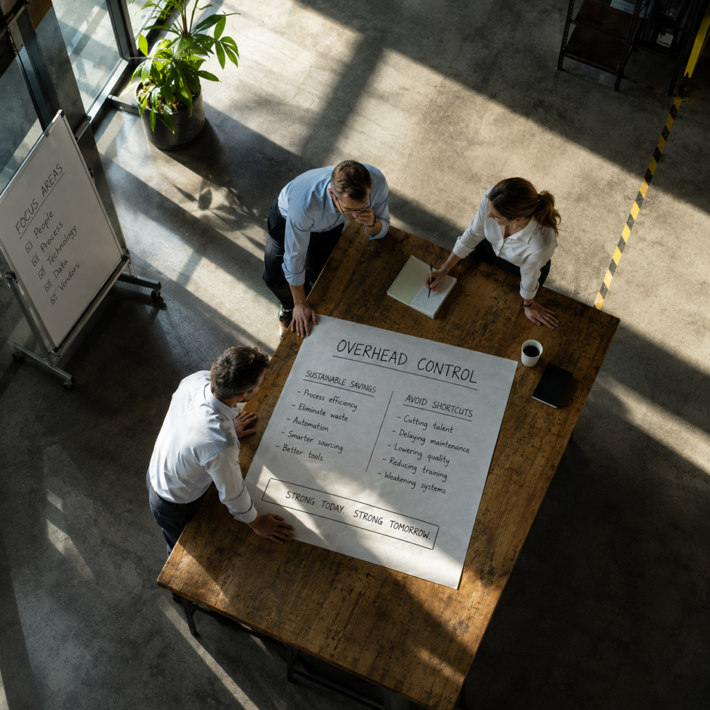Overhead Control: Finding Sustainable Savings Without Weakening the Business