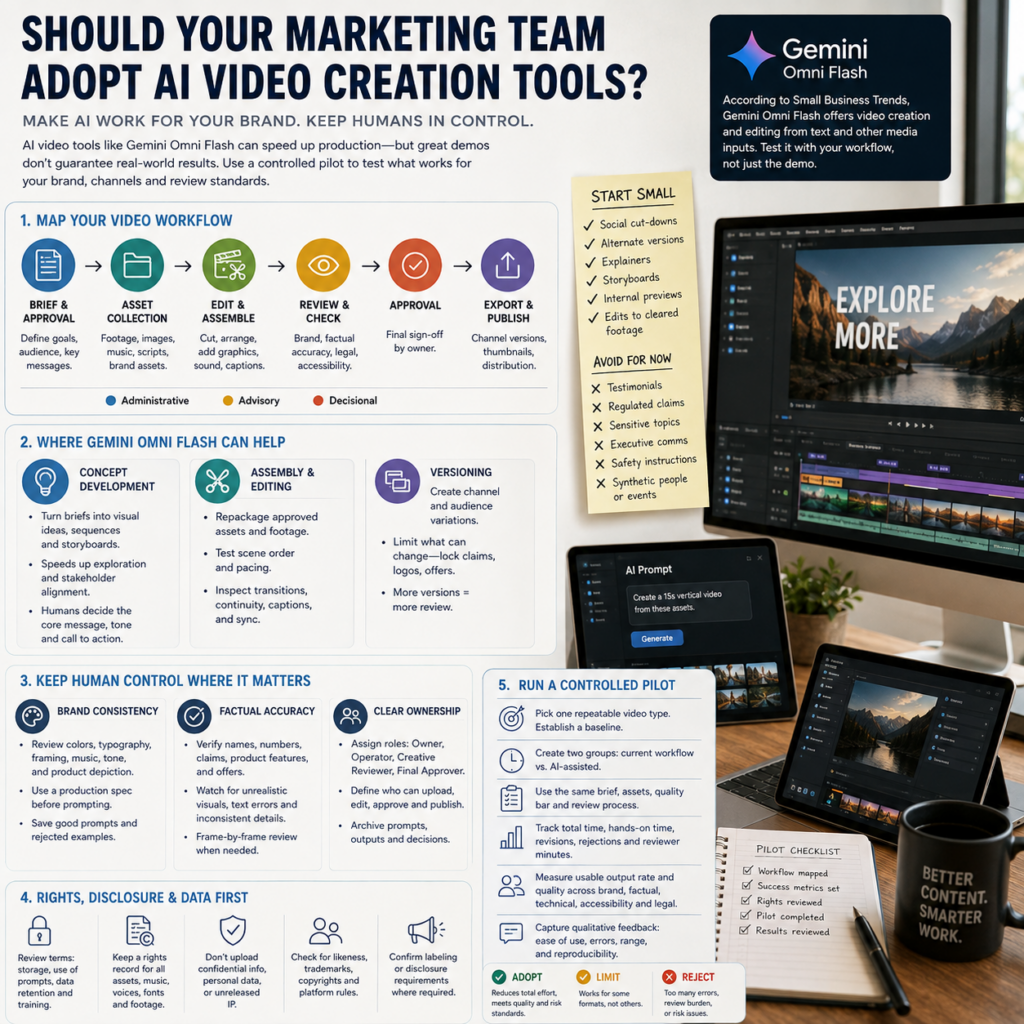 Should Your Marketing Team Adopt AI Video Creation Tools?