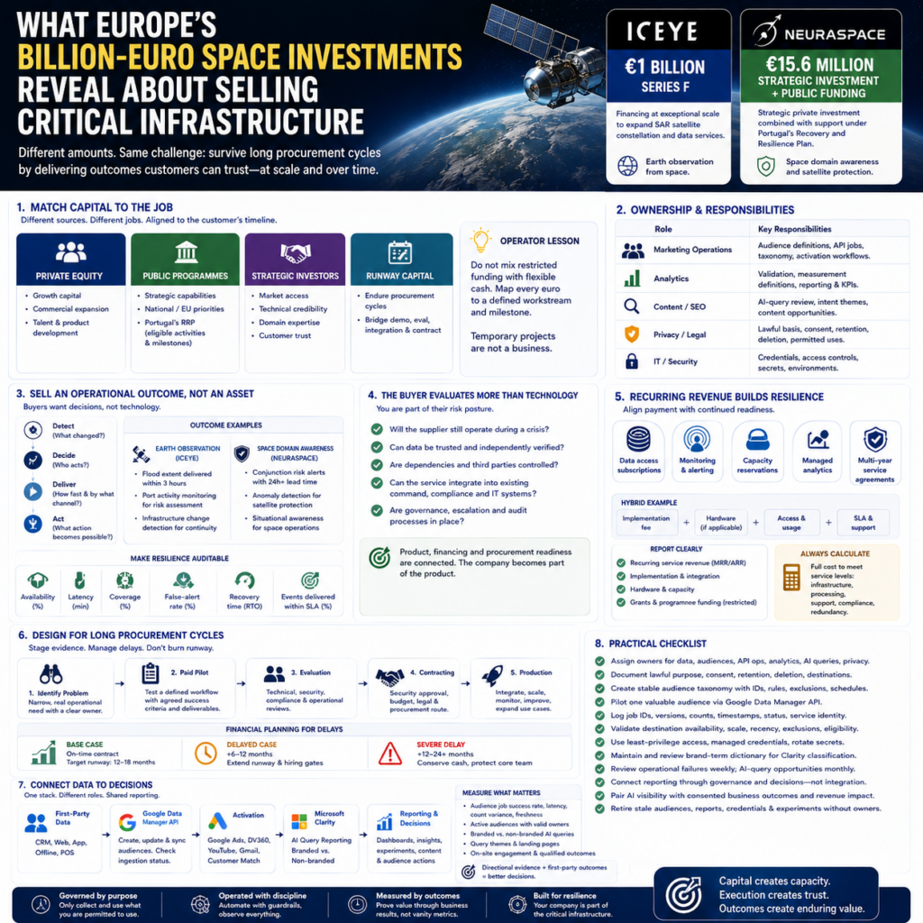 What Europe’s billion-euro space investments reveal about selling critical infrastructure What Europe’s billion-euro space investments reveal about selling critical infrastructure