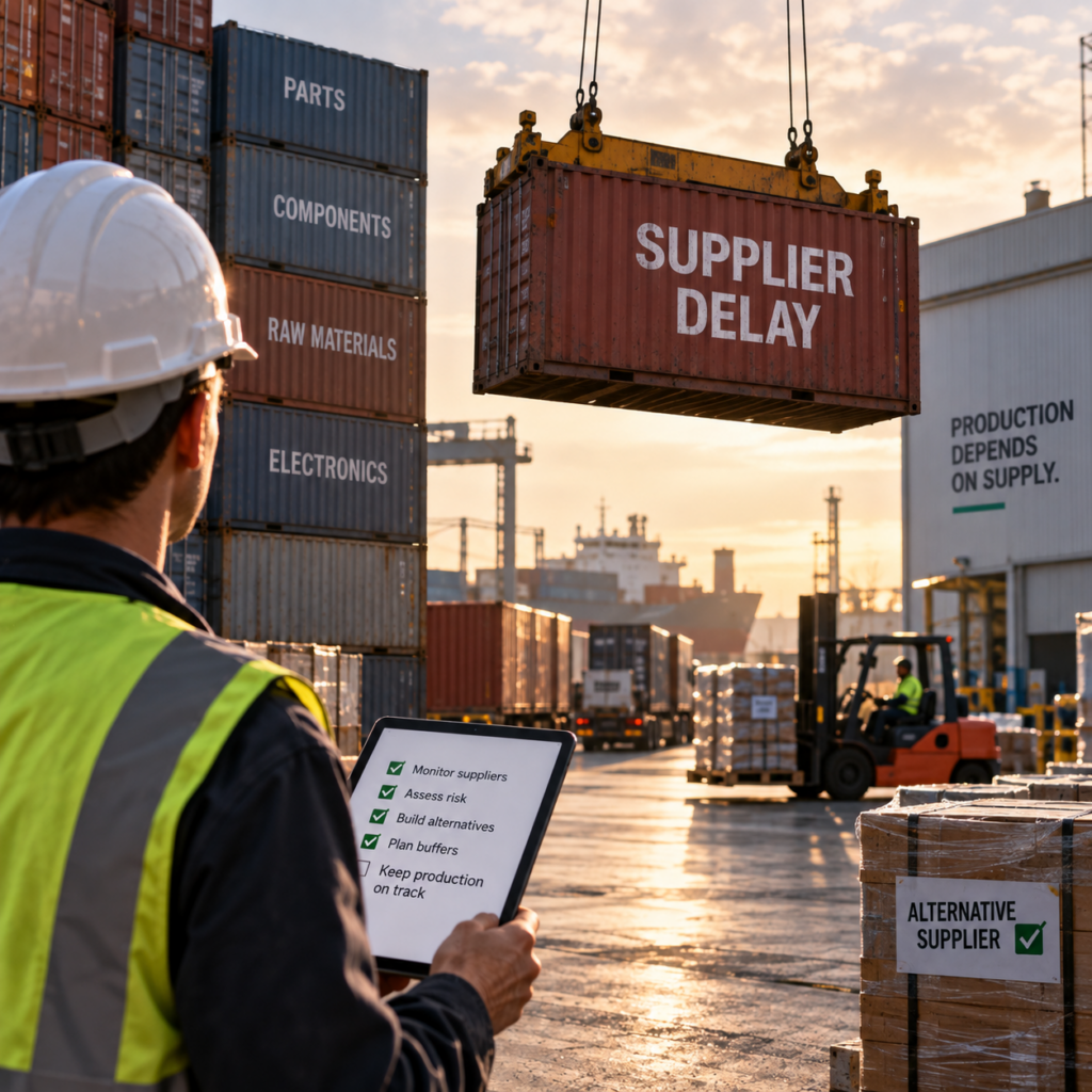 How Manufacturers Can Manage Supplier Bottlenecks Before They Constrain Production