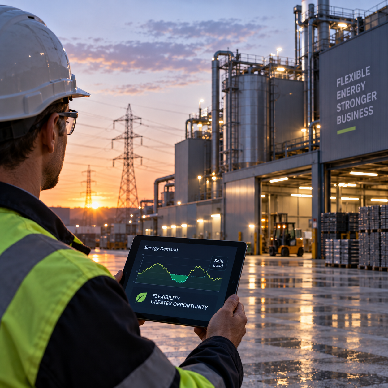 How Power-Intensive Businesses Can Turn Electricity Flexibility Into an Operating Advantage