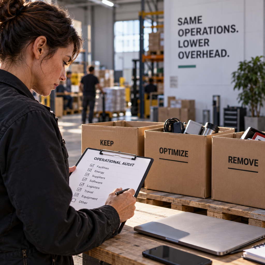 How to Audit and Reduce Business Overhead Without Weakening Operations