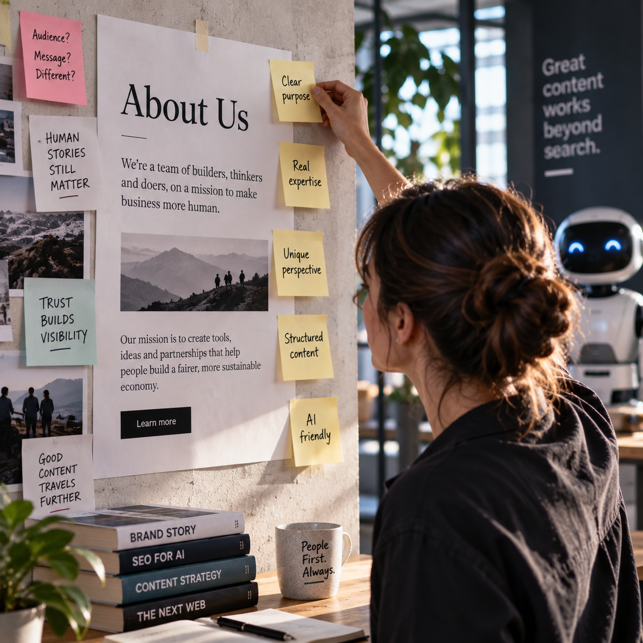 How to Rework Your About Page for Better AI Visibility