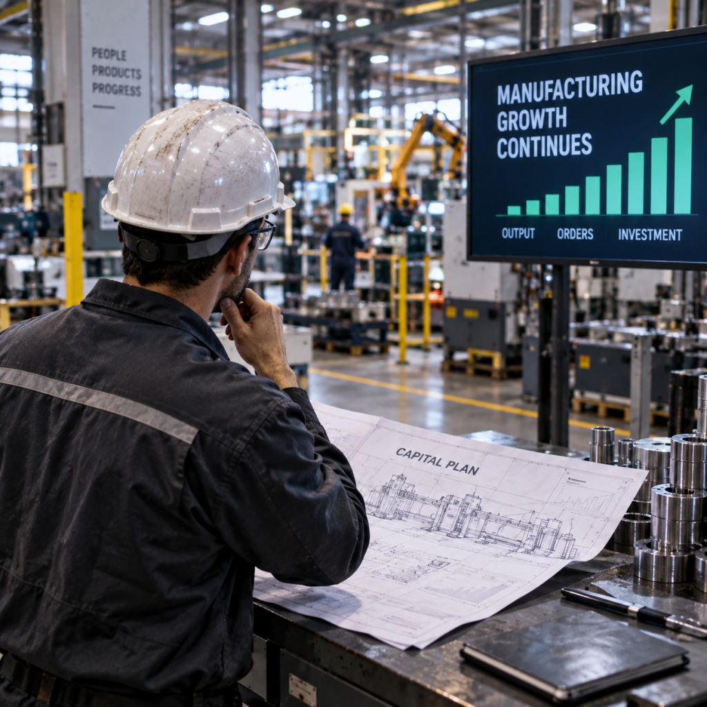Manufacturing Growth Is Holding Up: How Operators Should Test Their Capital Plans