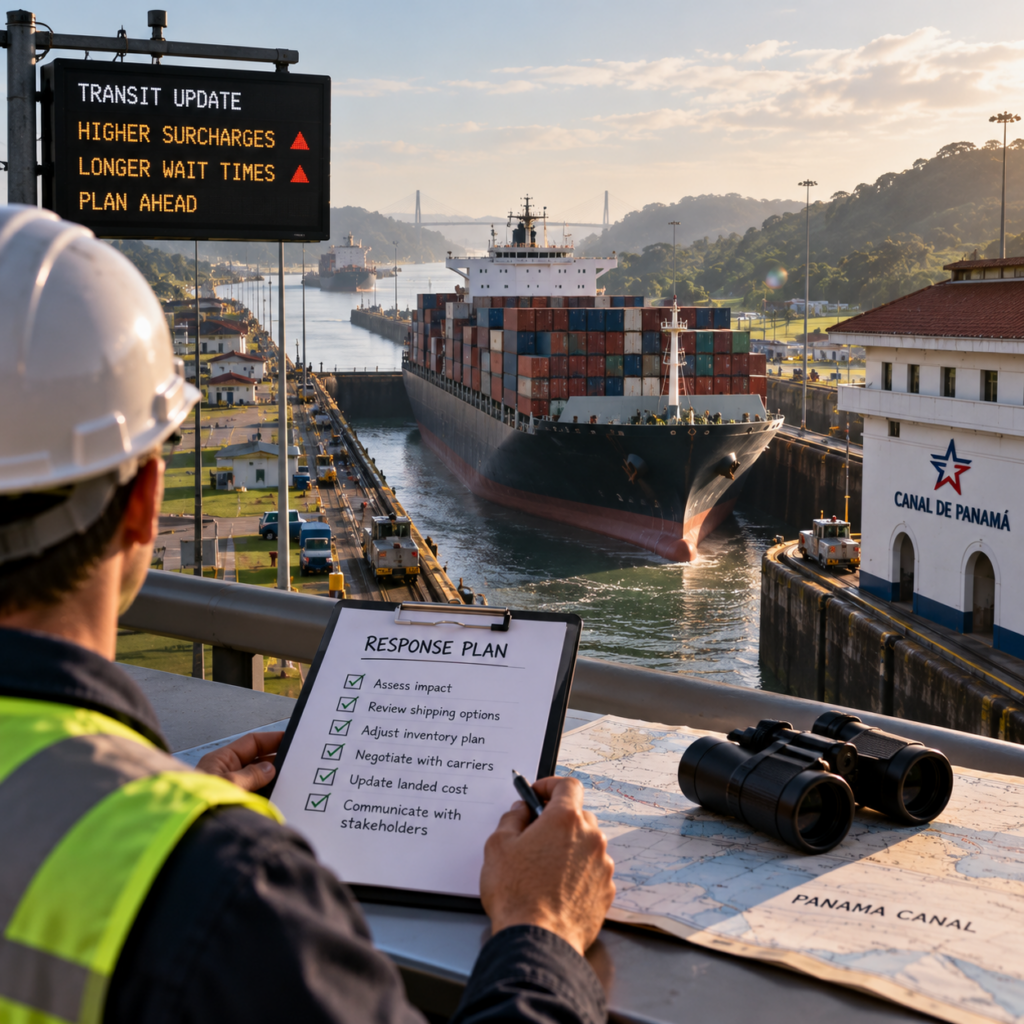 Panama Canal Surcharges: A Practical Response Plan for Importers